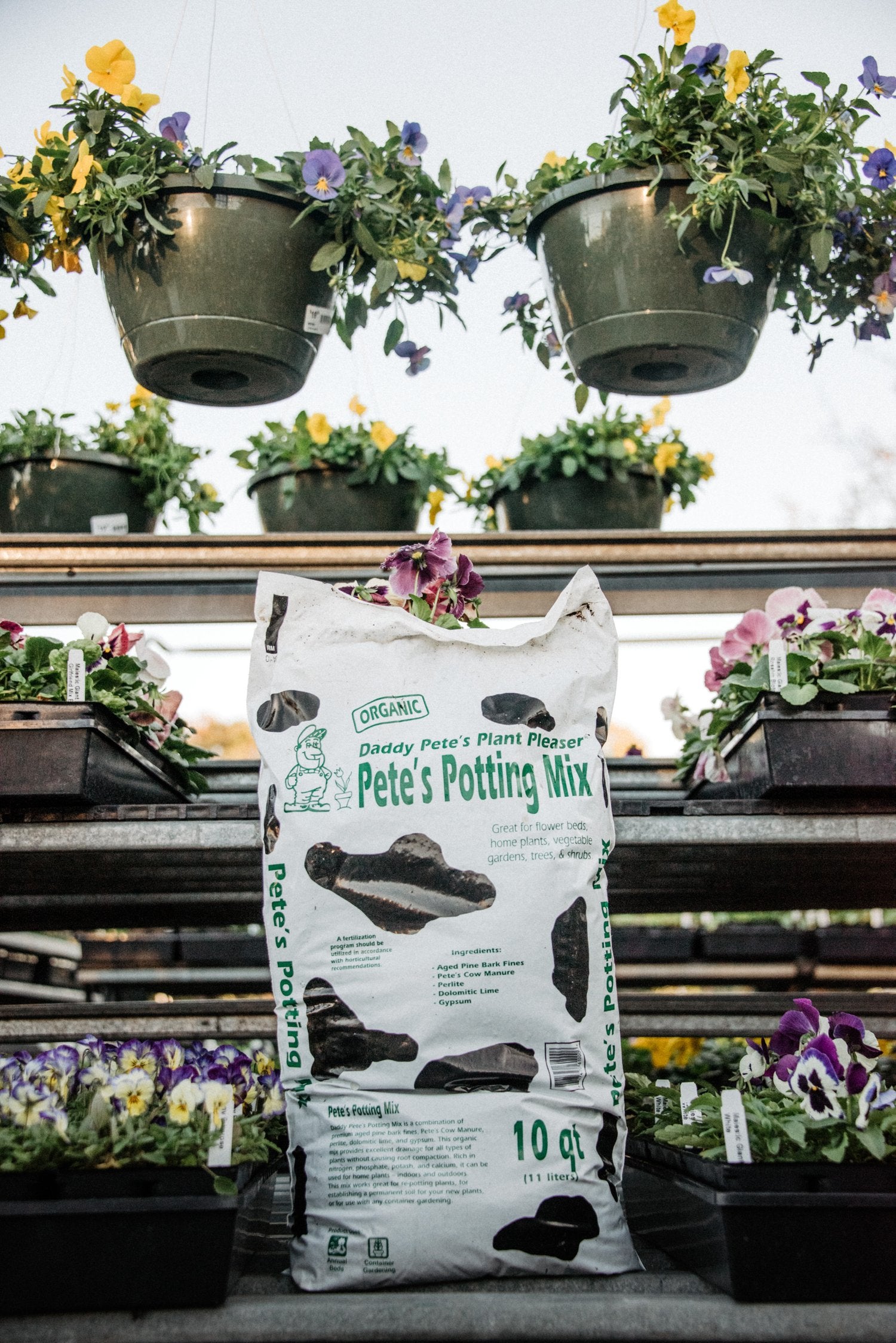 planting in potting soil bags Daddy Pete's Potting Mix Bag – Poplar Forest Nursery