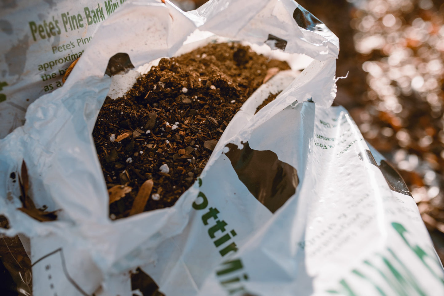 Daddy Pete’s Potting Mix Bag