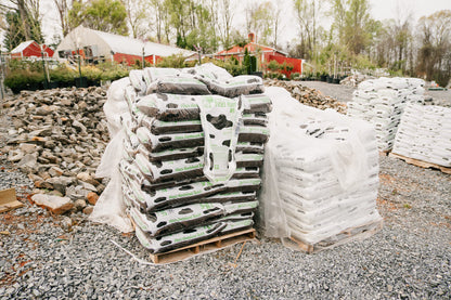 The Dark Brown Dyed Hardwood Mulch